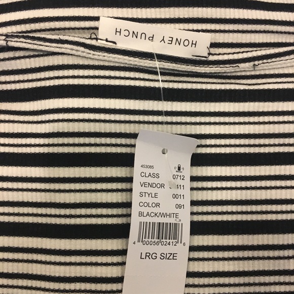 B&W Halter Top Body Suit- bathing suit style. - Picture 7 of 8